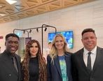 دیدار صمیمی یک زن ایرانی و رونالدو در قطر جنجالی شد + عکس