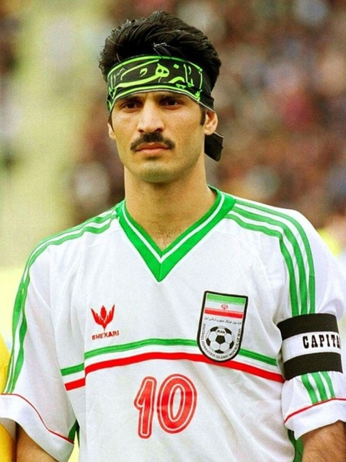 شباهت عجیب علی دایی و دخترش سوژه رسانه ها شد
