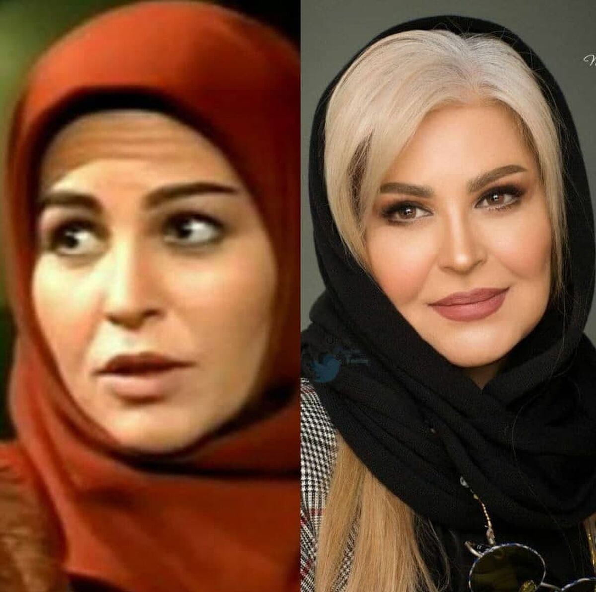 اکرم محمدی خودش را کوبید و از نو ساخت /خانم بازیگر  هم سن دخترش شد! +عکس