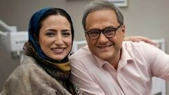 تیپ آنچنانی مهمونی همسر سوم رامبد جوان | غیرتی شدن رامبد جوان و تذکر جدی در مهمونی به همسرش +فیلم