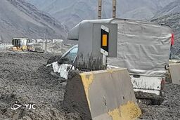 تصاویری هولناک از وضعیت محور هراز پس از وقوع سیلاب