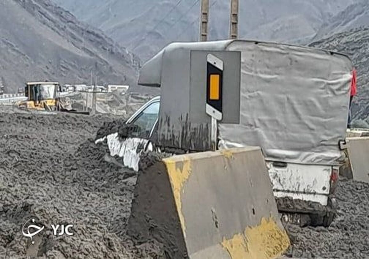 تصاویری هولناک از وضعیت محور هراز پس از وقوع سیلاب