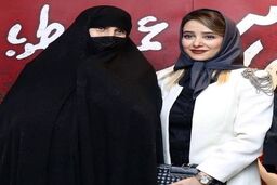 الناز حبیبی به همراه مادر زنده‌یاد علی انصاریان +عکس