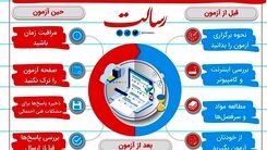 راز موفقیت در امتحانات مجازی + اینفوگرافی