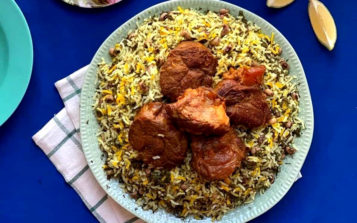 از الان به فکر غذای ناهار باش | طرز تهیه لوبیا پلوی اصیل و اعیانیِ شیرازی