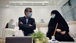 فیلم جنجالی احمدی نژاد در دبی/واکنش همسر احمدی نژاد به موهای زن نامحرم روی سر شوهرش!
