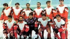 بازی پرسپولیسی ها زیر برف در آزادی +عکس