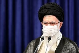 لحظه رای دادن رهبر انقلاب+فیلم 