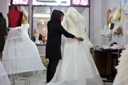 گران‌ترین لباس عروس در تهران ؛ ۱۲۰ میلیون‌تومان