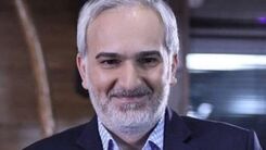 جشن تولد ساده بیژن بنفشه خواه در کنار دختر و پسرش/ موهای عجیب و غریب پسر آقای بازیگر سوژه شد+عکس