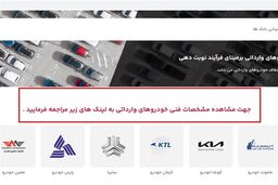 باز شدن سامانه یکپارچه برای فروش خودروهای وارداتی از فردا | قیمت ۶ خودرو خارجی چقدر است؟ 