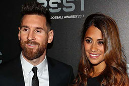 درخشش مسی و همسرش در مراسم ویژه فیفا + عکس