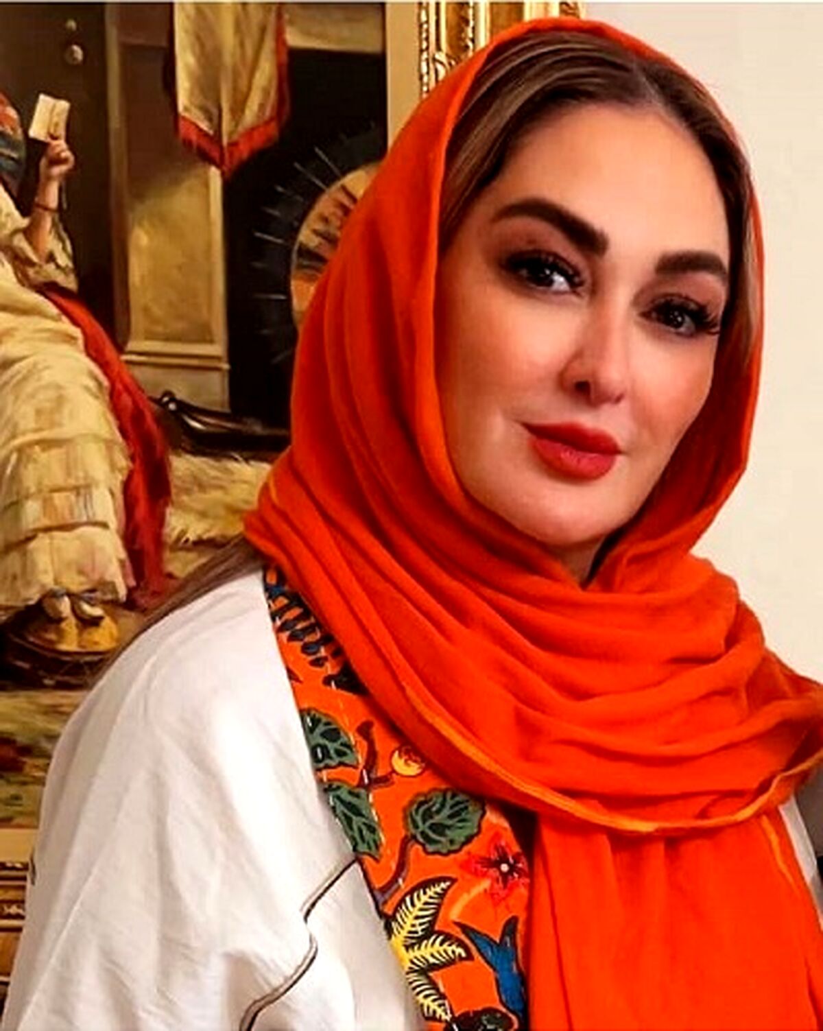 ست خوش رنگ الهام حمیدی و شوهر میلیاردرش | شغل شوهر دوم الهام حمیدی چیست ؟ + عکس