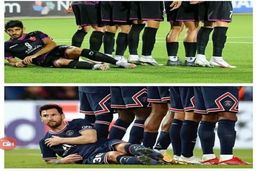 تقلید عجیب لیونل مسی از پرسپولیسی ها+عکس