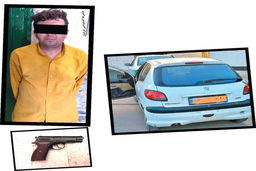 جنایت هولناک ناموسی در خراسان رضوی  | بردن جسد با پژو ۲۰۶ به کلانتری +عکس