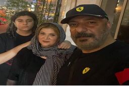 پوشش سنگین ریما رامین فر قبل از ازدواج با امیر جعفری در خارج از کشور | همسر امیر جعفری از اول هم چاق بود +عکس