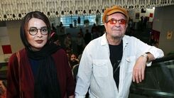 غم انگیزترین صحنه مراسم تشییع و بدرقۀ داریوش مهرجویی | تصویری از دختر داریوش مهرجویی در مراسم عزای پدر +عکس