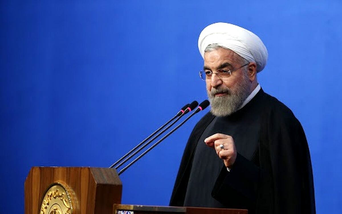 واکنش جنجالی روحانی به فایل صوتی ظریف+فیلم لو رفته
