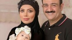 تغییر 180 درجه ای همسر مهران غفوریان بعد از ازدواج/زندگی لاکچری همسر و دختر آقای بازیگر!+عکس