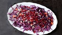 سالادی ویژه برای شب یلدا+عکس دیدنی 