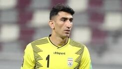 خوشحالی به سبک بیرانوند داد همه را درآورد