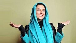 تیپ خفن مرجانه گلچین سر مزار نادیا بازیگر معروف +عکس