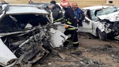دو مرد بیچاره در بر اثر تصادف زنده زنده آتش گرفتند | داستان تلخ زنده زنده سوختن 2 مرد در پژو 405 + جزئیات