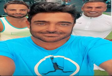 پخش عکس مراسم عقد کنان محمدرضا گلزار و همسرش آیسان |  ژست عجیب محمدرضا گلزار با سند ازدواجش +عکس