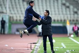 شادی همیشگی غلامپور بعد از گل استقلال +عکس