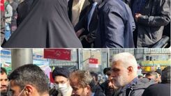 حضور فرزند رهبر انقلاب در راهپیمایی ۲۲ بهمن +عکس