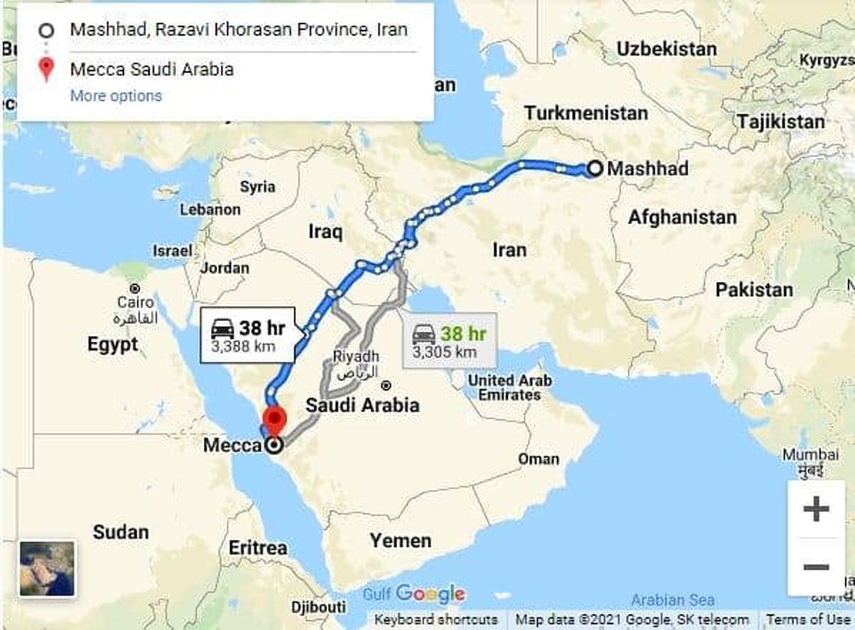  مذاکرات ایران و عربستان/ اتوبان مشهد - مکه ساخته می شود؟
