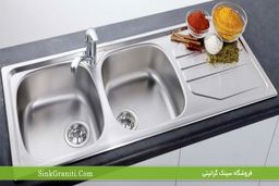 پرفروش ترین سینک ایلیا استیل با قیمت و کیفیت سینک پرنیان استیل | فروشگاه Sinkgraniti.com