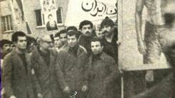 علی پروین در صف اول انقلاب +عکس