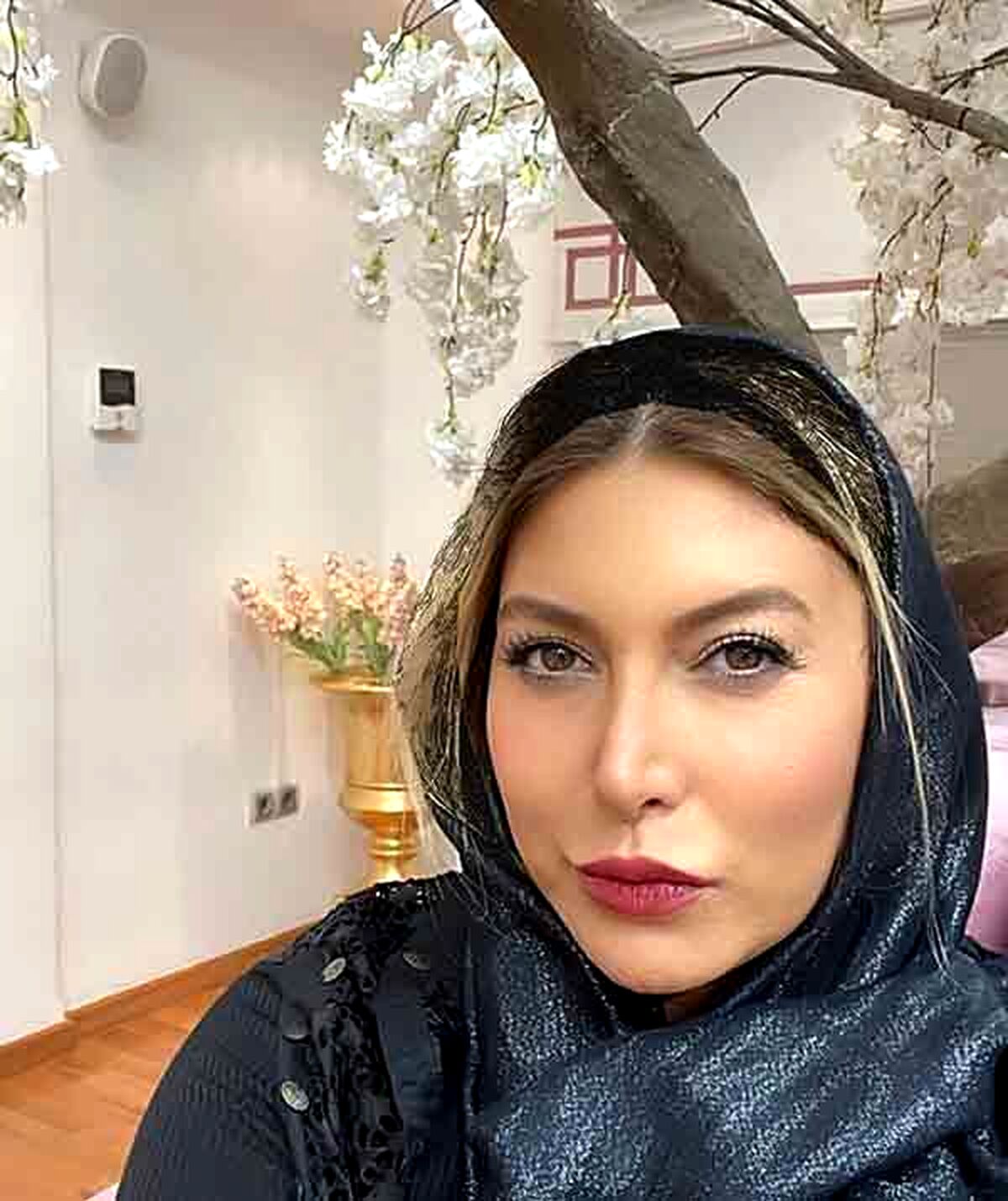 خودنمایی فریبا نادری با ژست خجالت آورش | این مسخره بازی ها از فریبا نادری بعید بود + عکس