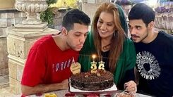 فیلم جنجالی نسرین مقانلو در مراسم هفت پسرش | شوهر آمریکایی نسرین مقانلو این روزها کجاست؟ +فیلم
