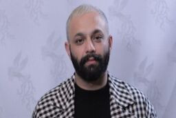 عکس لو رفته صابر ابر در کنار بازیگر معروف زن +فیلم دیده نشده