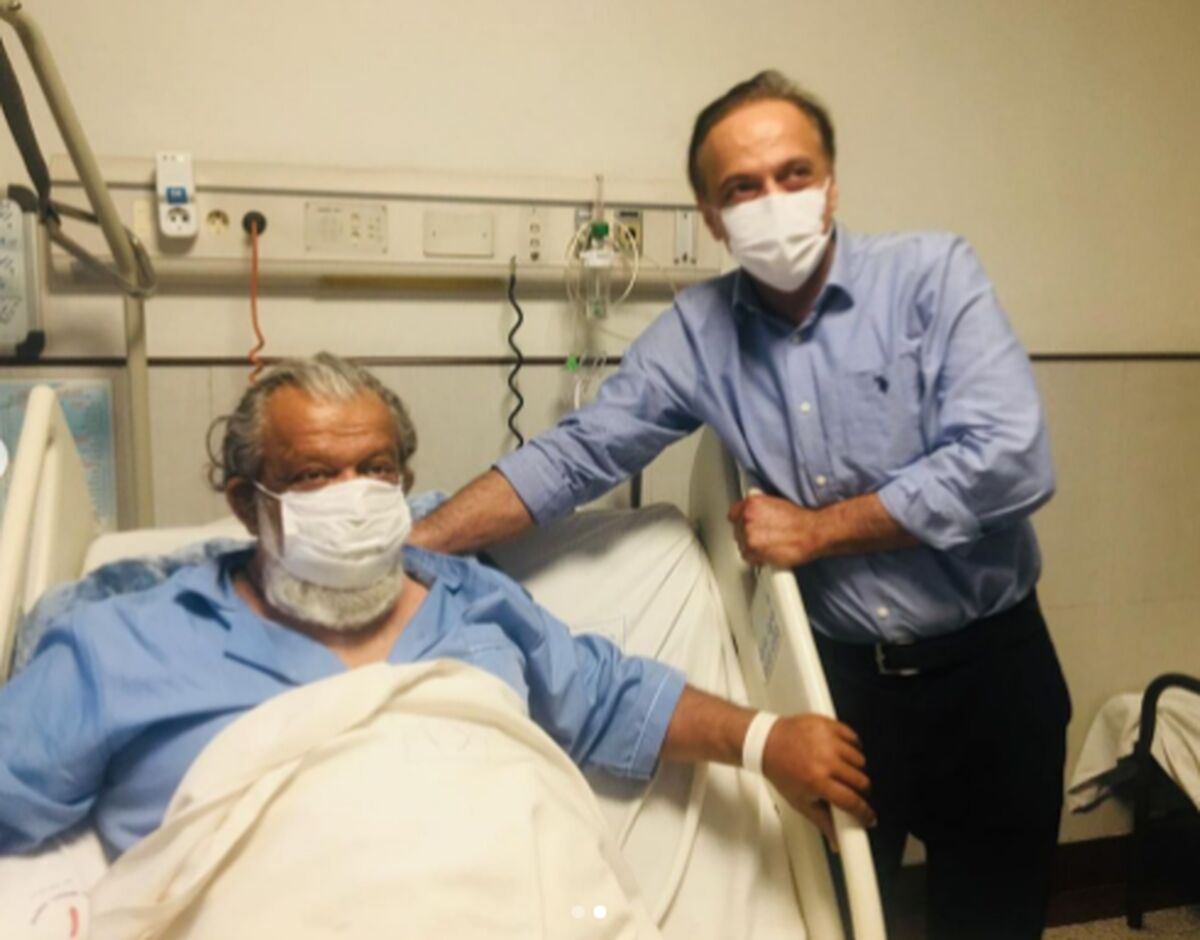 حسن پورشیرازی بازیگر معروف بیمارستانی شد