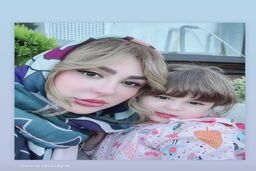 شیطنت و شیرین زبانی لنا دختر نیوشا ضیغمی | لباس چند میلیونی نیوشا ضیغمی و دخترش برای رستوران رفتن +فیلم جنجالی
