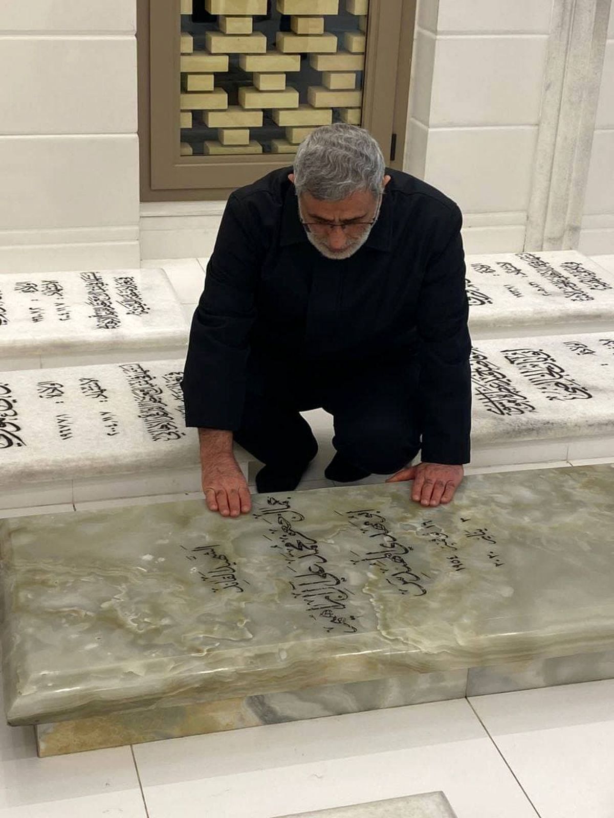 حضور سردار قاآنی فرمانده سپاه قدس در نجف اشرف +عکس