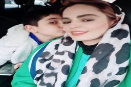 سپیده خداوردی مهمان خانه منزل خواننده معروف در کیش | تیپ متفاوت سپیده خداوردی در کیش +عکس