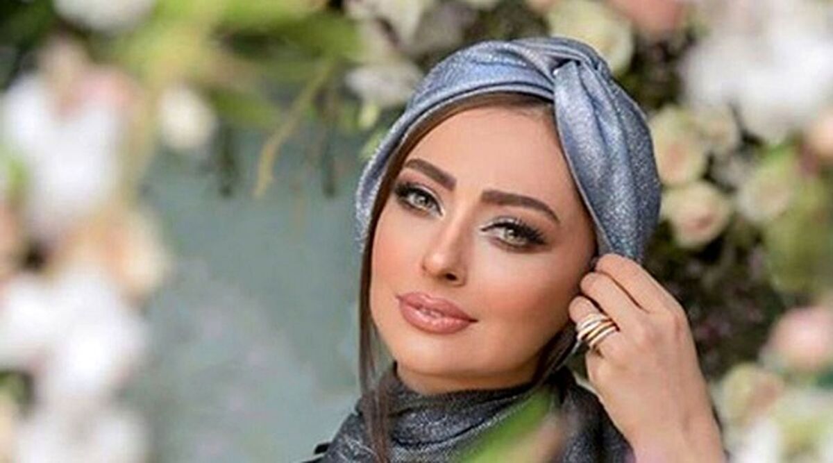 بازی چندش آور نفیسه روشن با سگی بزرگتر از خودش+عکس