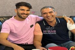 برای اولین بار؛ رونمایی از فیلمی که خیابانی گفت هیچکس ندیده..!/ تمرین عقاب آسیا با پسرش