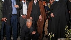 رئیس قوه قضاییه شبانه سر مزار سردار شهید قاسم سلیمانی رفت +عکس