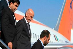 رئیس جمهور افغانستان کجاست؟