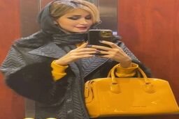 عکس جنجالی خانواده شاهرخ استخری در آسانسور/عکس عجیب روی لباس شاهرخ استخری با تیپ شلخته!؟ +عکس خبرساز 