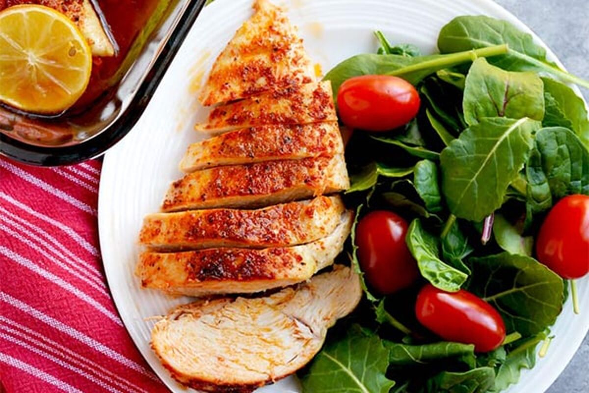 با مرغ غذای رژیمی خوشمزه درست کنید | طرز تهیه ۹ غذای بدون روغن خیلی خوشمزه با مرغ