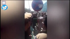 بلایی که طالبان سر مرد موبایل دزد آورد! +فیلم