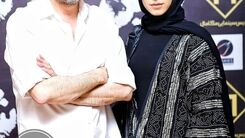 کافه گردی زن چشم آبی شهاب حسینی با تیپ خاص | گوشی موبایل گرانقیمت هدیه شهاب حسینی نظر همه را جلب کرد + عکس