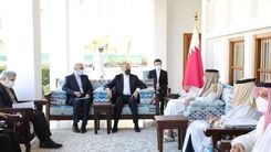مکان متفاوت دیدار  امیرعبداللهیان با امیر قطر +عکس