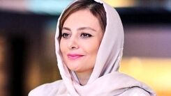تیپ خفن یکتا ناصر با تم صورتی / سفر زمستانی در کوهستان برفی +عکس